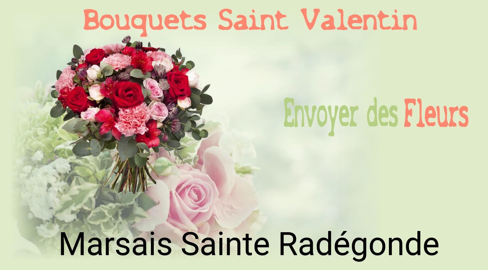 Roses de Saint-Valentin livrées à Marsais-Sainte-Radégonde